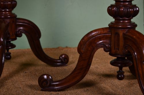 PAIR OF WILLIAM IV ROSEWOOD TABLES - ADDITIONAL PHOTO 3