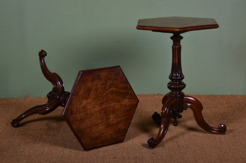 PAIR OF WILLIAM IV ROSEWOOD TABLES - ADDITIONAL PHOTO 4