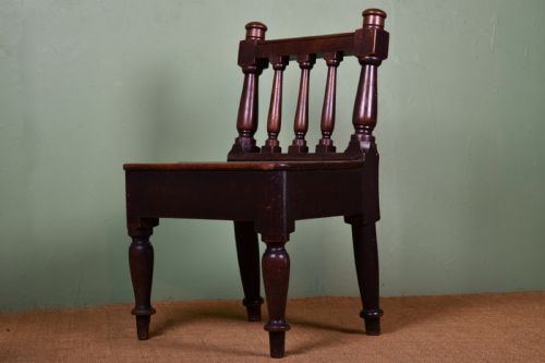 CHUNKY SCOTTISH HALL CHAIR - ADDITIONAL PHOTO 5