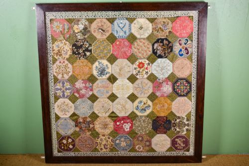 LARGE SILK PATCHWORK FOR HAMMERFIELD HOUSE