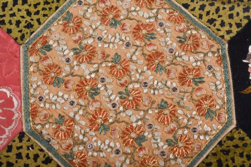 LARGE SILK PATCHWORK FOR HAMMERFIELD HOUSE - ADDITIONAL PHOTO 8