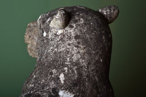 LARGE MARBLE SCULPTURE OF A LIONESS - ADDITIONAL PHOTO 7