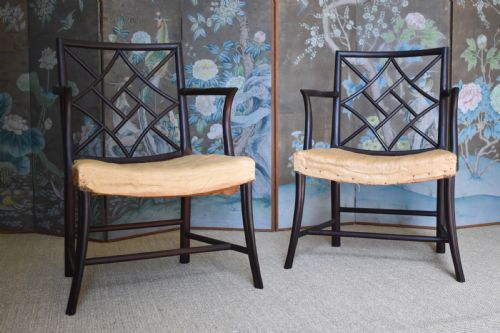 PAIR OF 'COCKPEN' ARMCHAIRS - ADDITIONAL PHOTO 5