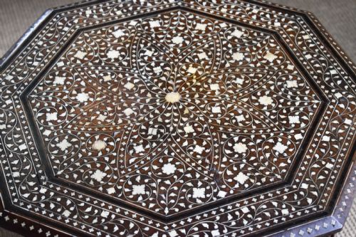 HOSHIARPUR INLAID TABLE - ADDITIONAL PHOTO 4