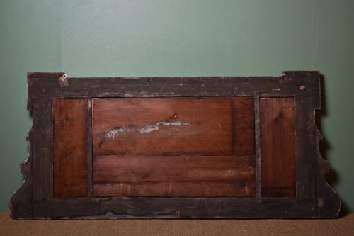 GEORGE II PAINTED OVERMANTEL MIRROR - ADDITIONAL PHOTO 6