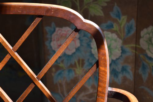 GEORGE III 'COCKPEN' ARMCHAIR - ADDITIONAL PHOTO 2
