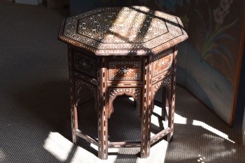 HOSHIARPUR INLAID TABLE - ADDITIONAL PHOTO 1