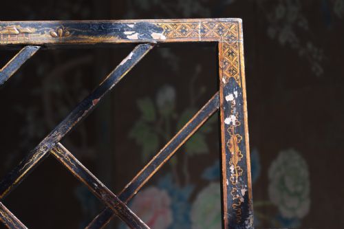CHINOISERIE 'COCKPEN' ARMCHAIR - ADDITIONAL PHOTO 4