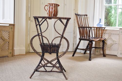 FOLK ART TWIG TABLE - ADDITIONAL PHOTO 4
