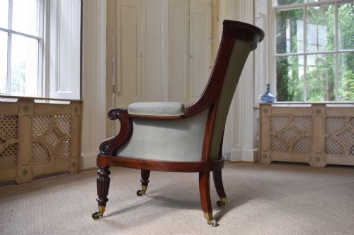 GEORGE IV BERGRE ARMCHAIR - ADDITIONAL PHOTO 2