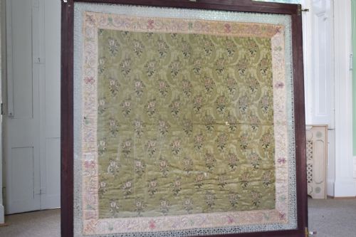 LARGE SILK PATCHWORK FOR HAMMERFIELD HOUSE - ADDITIONAL PHOTO 6