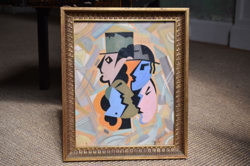 Watercolour of Faces