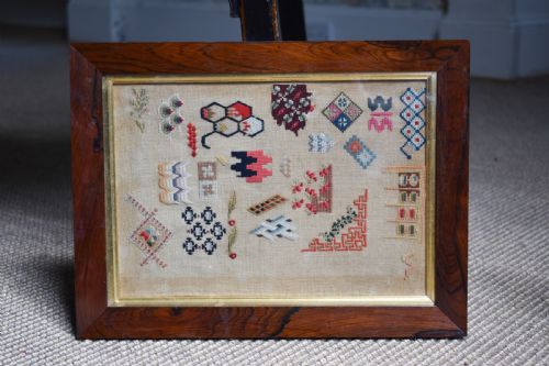 Victorian Needlework 'Sampler'