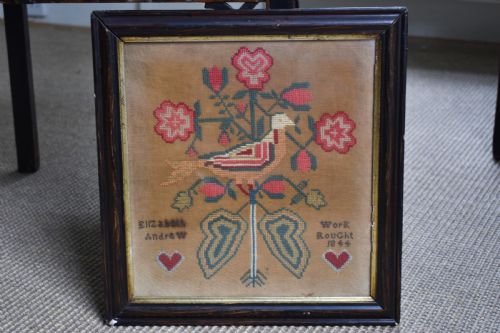 Victorian Wool Work Sampler