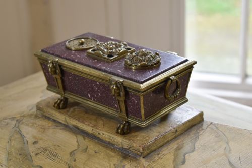 Regency Porphyry Sarcophagus
