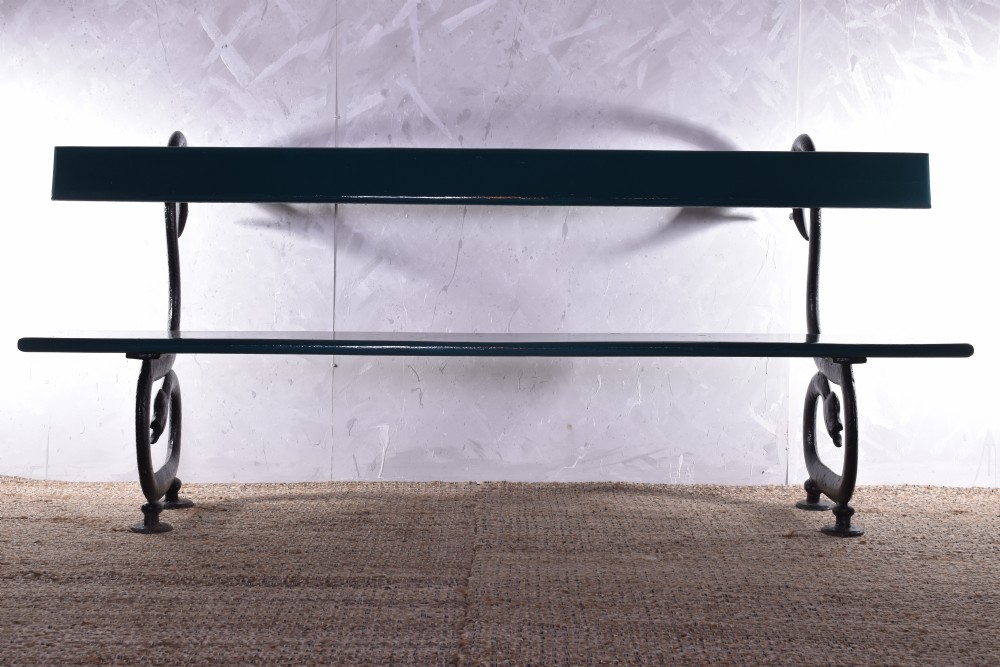Cast Iron Serpent Bench View II