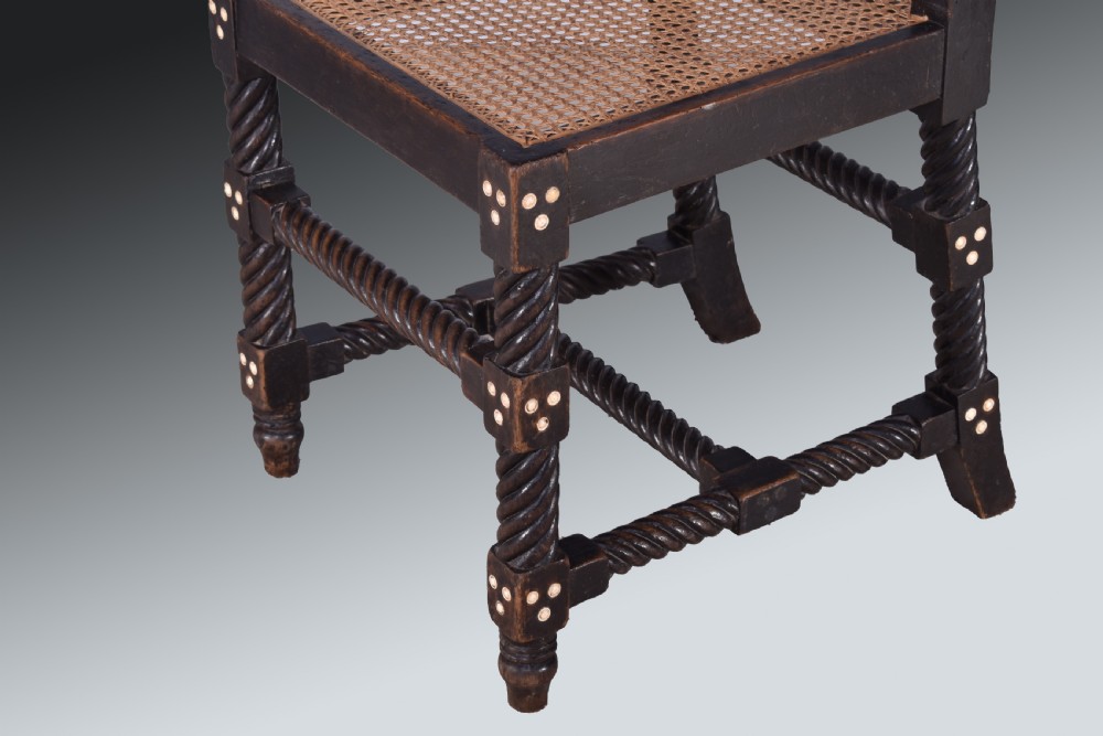 Ebonised Side Chair View II