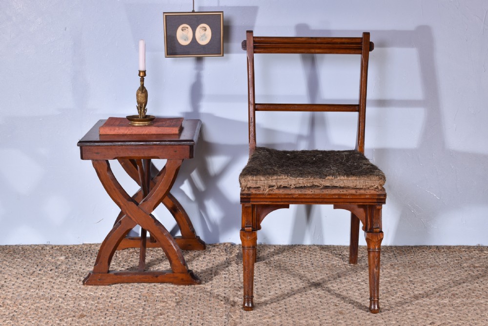 Pitch Pine Chair View III