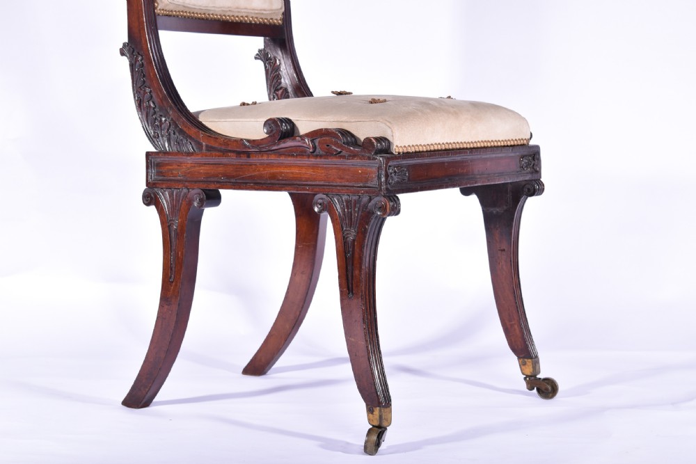 Regency Mahogany Chair View II