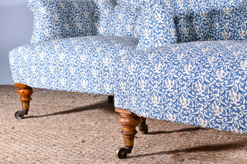 Pair Of Howard & Sons Armchairs View VI