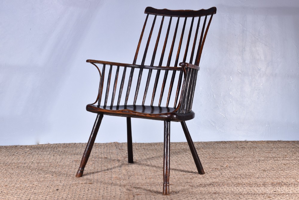 A Comb Back Windsor Armchair 