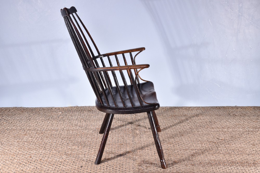 A Comb Back Windsor Armchair  View IV
