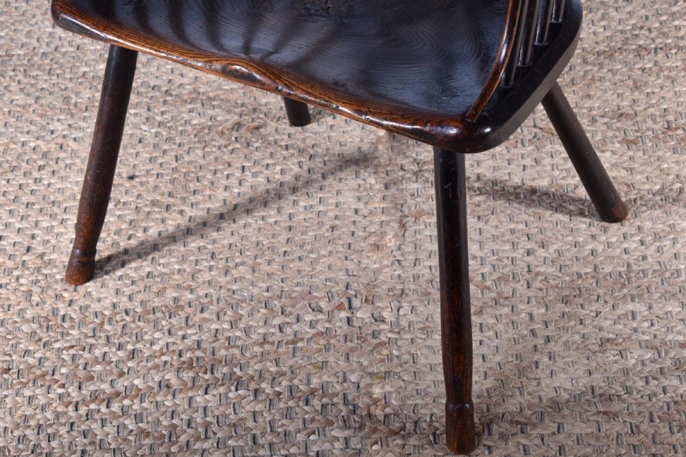 A Comb Back Windsor Armchair  View V