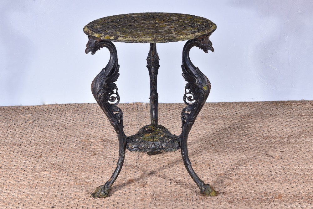 Coalbrookdale Cast Iron Table