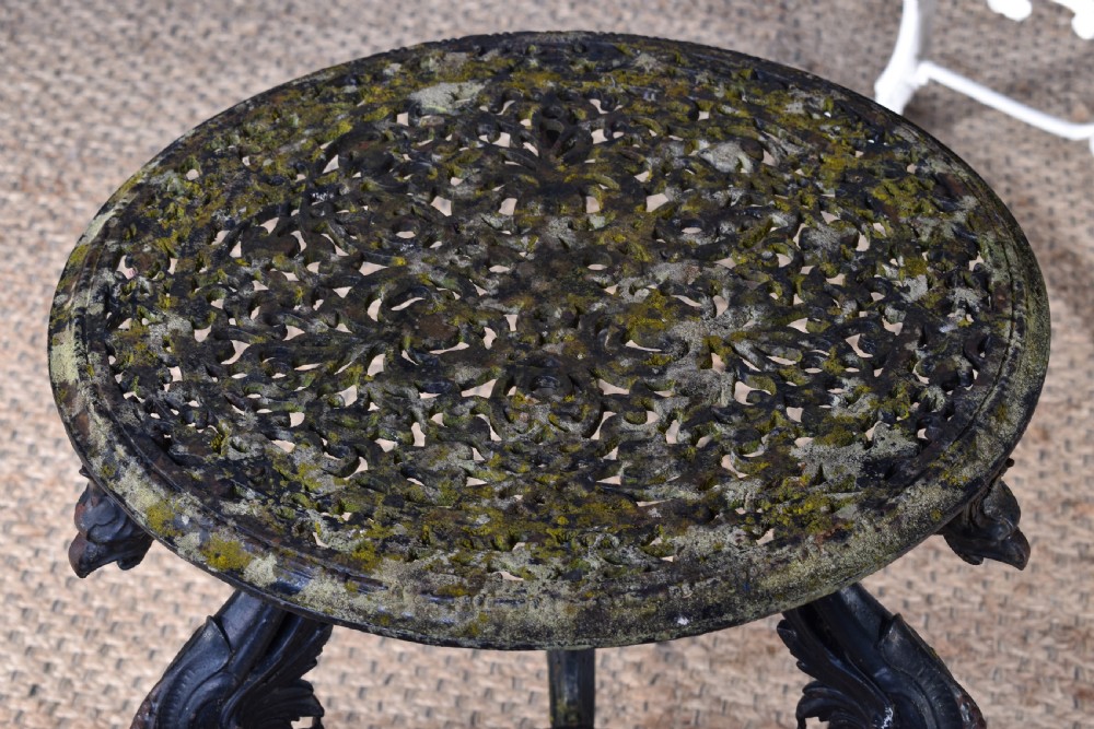 Coalbrookdale Cast Iron Table View V