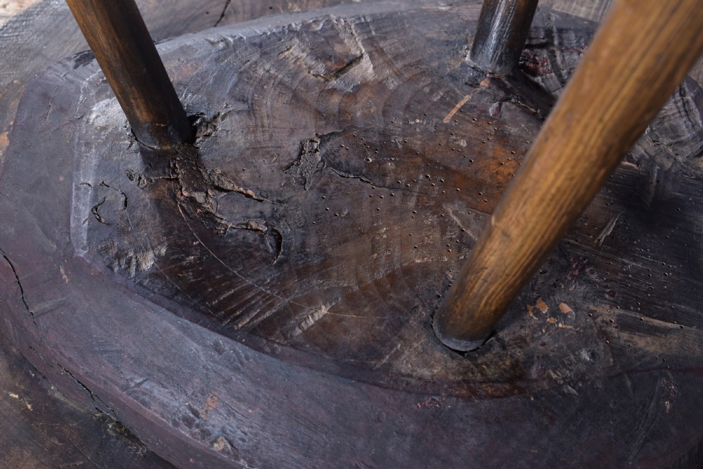 Pine Cricket Table  View VII