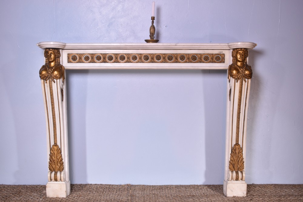 Louis XVI Style Fireplace View V