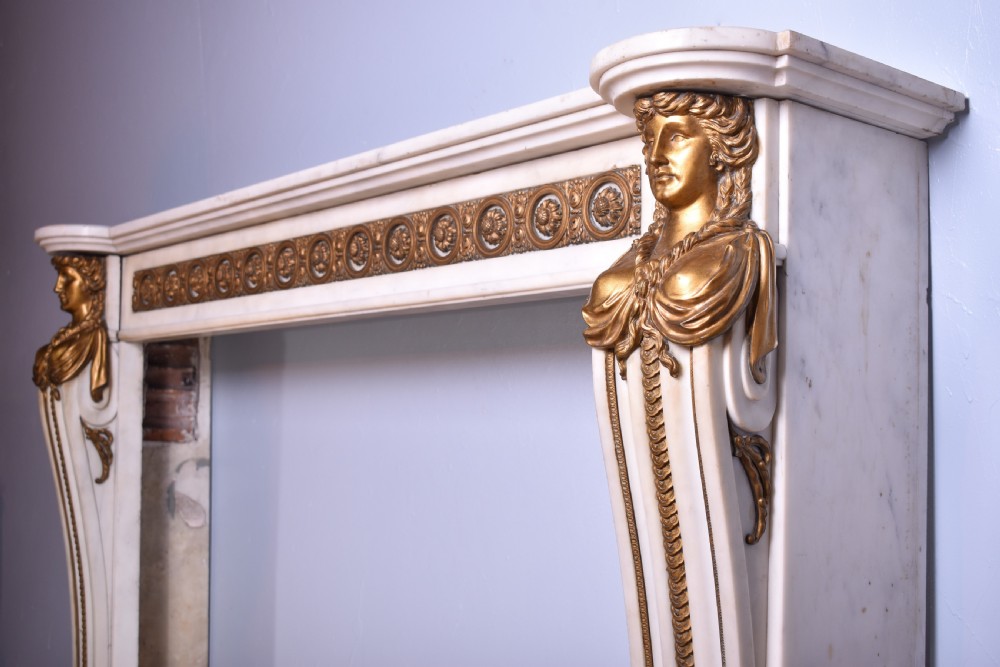 Louis XVI Style Fireplace View IX