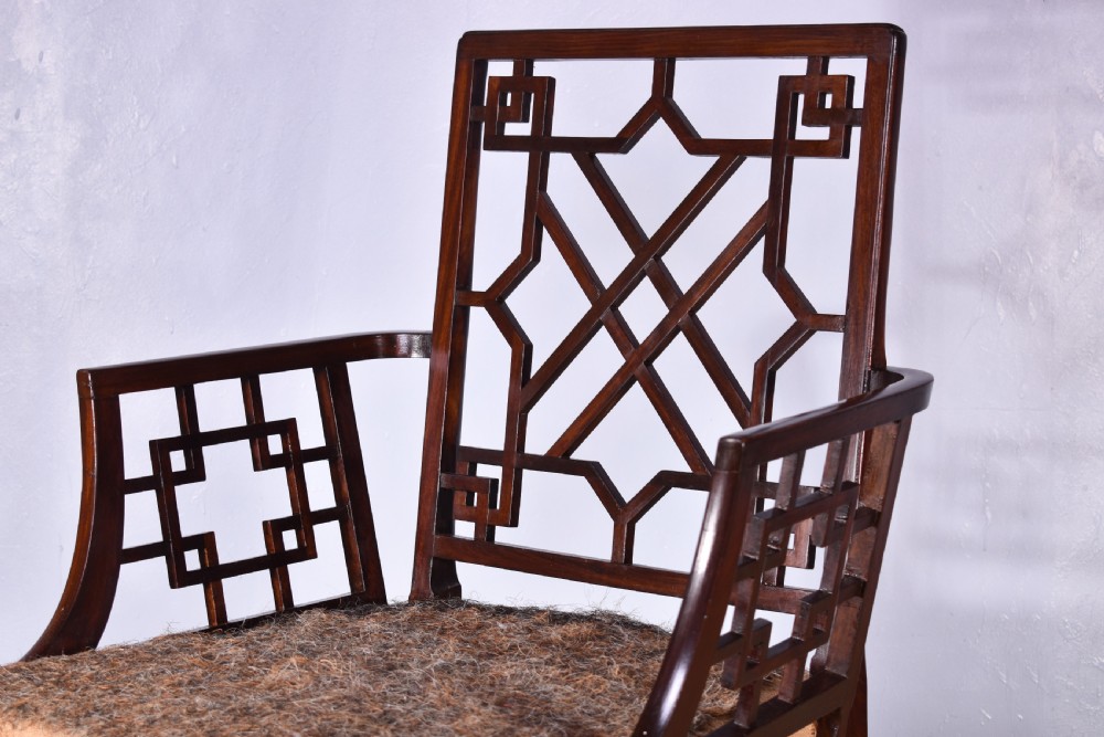 Mahogany Cockpen Armchair View IV