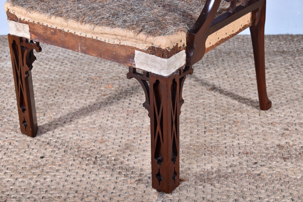 Mahogany Cockpen Armchair View V
