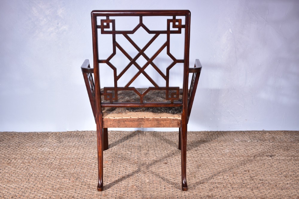Mahogany Cockpen Armchair View VI