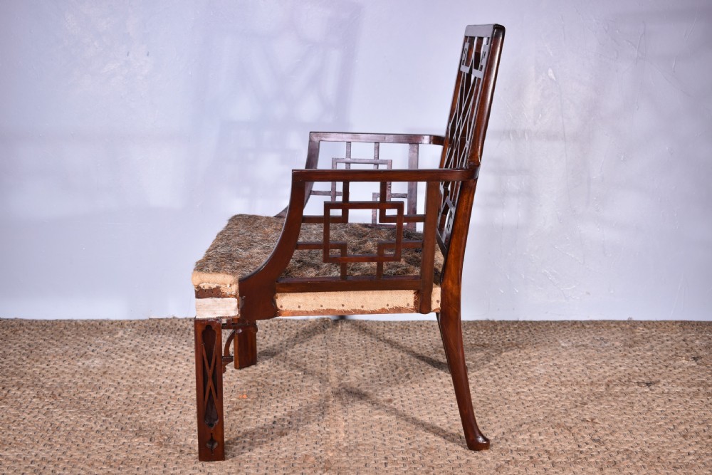 Mahogany Cockpen Armchair View VII
