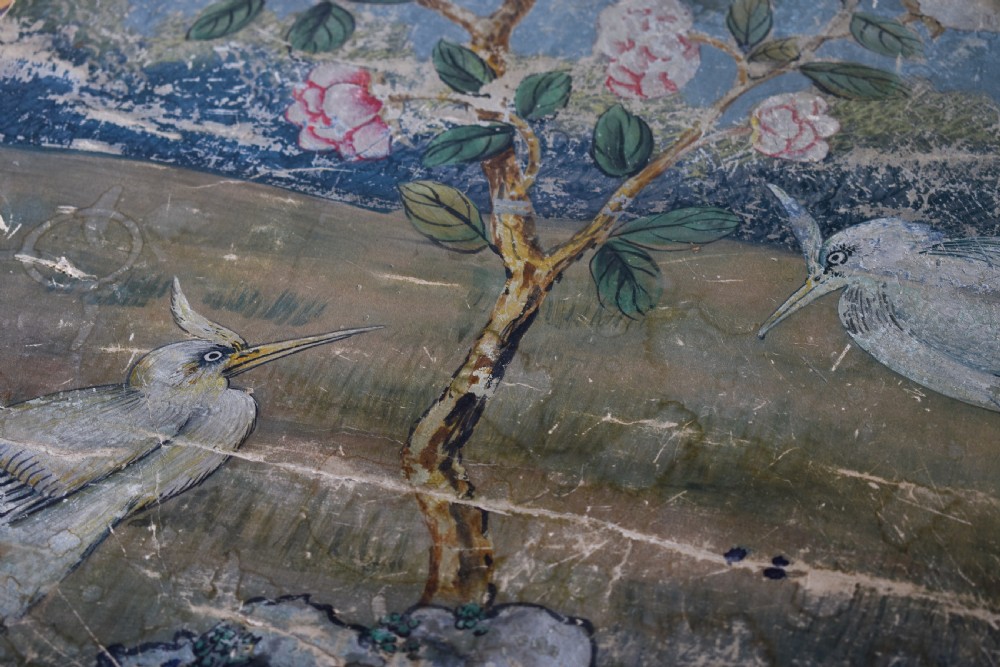 Painted Faux Bamboo Table View VI