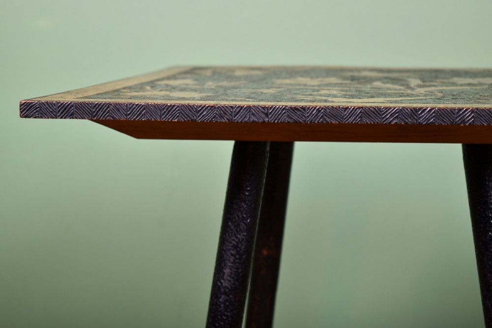 Pokerwork Occasional Table View III