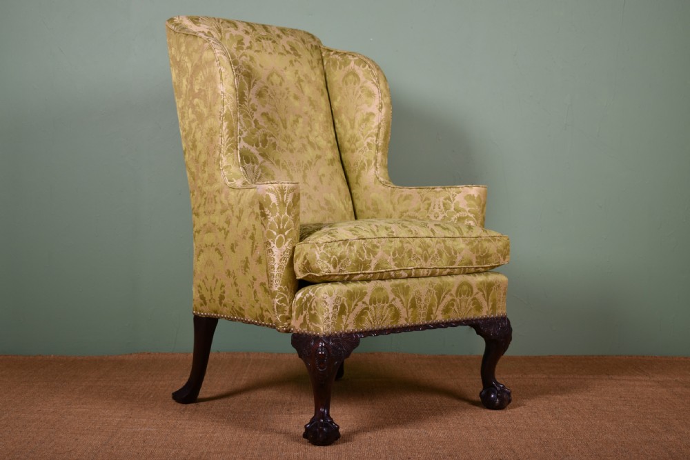 George III Wing Armchair