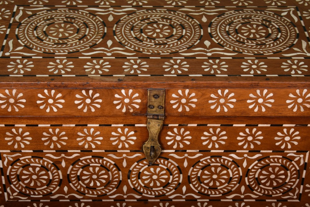 Anglo Indian Inlaid Trunk View VIII
