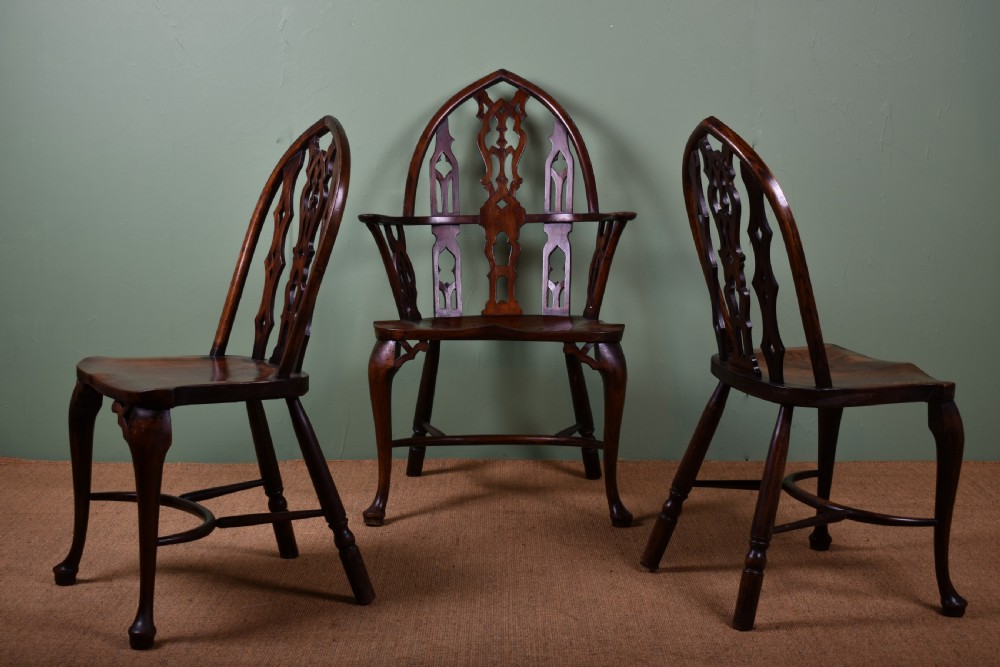 Set Of Five Gothic Windsors View IV