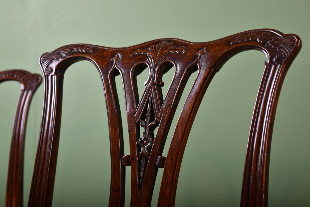 Pair Of Chippendale Period Chairs View III