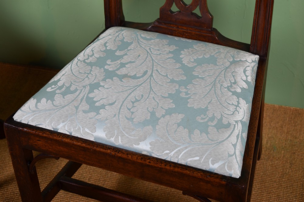 Pair Of Chippendale Period Chairs View VII
