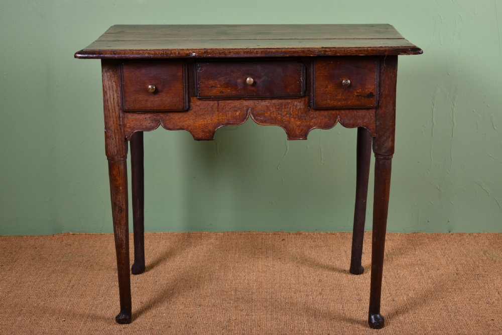 George I Oak Lowboy