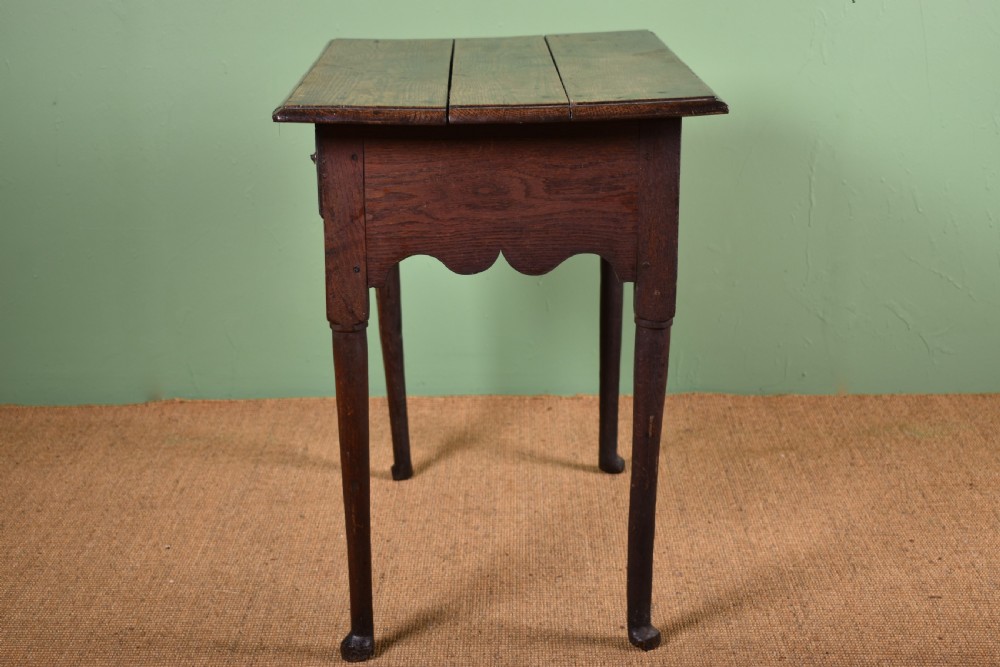 George I Oak Lowboy View VI