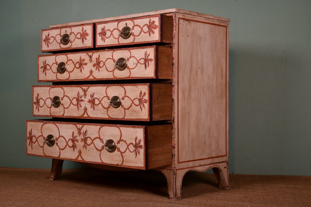 Georgian Painted Chest  View III