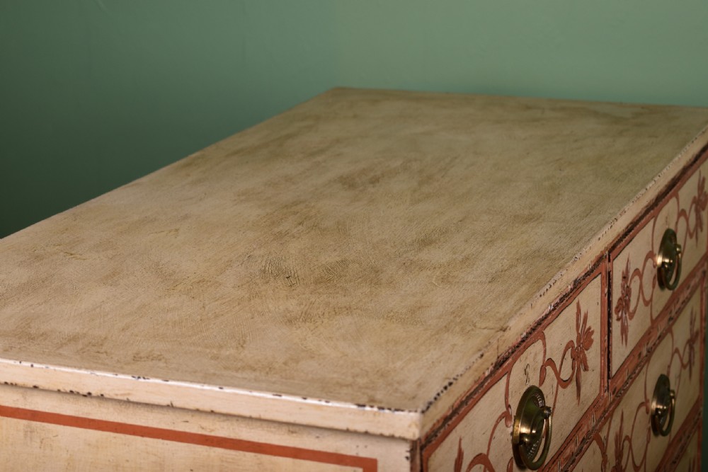 Georgian Painted Chest  View V
