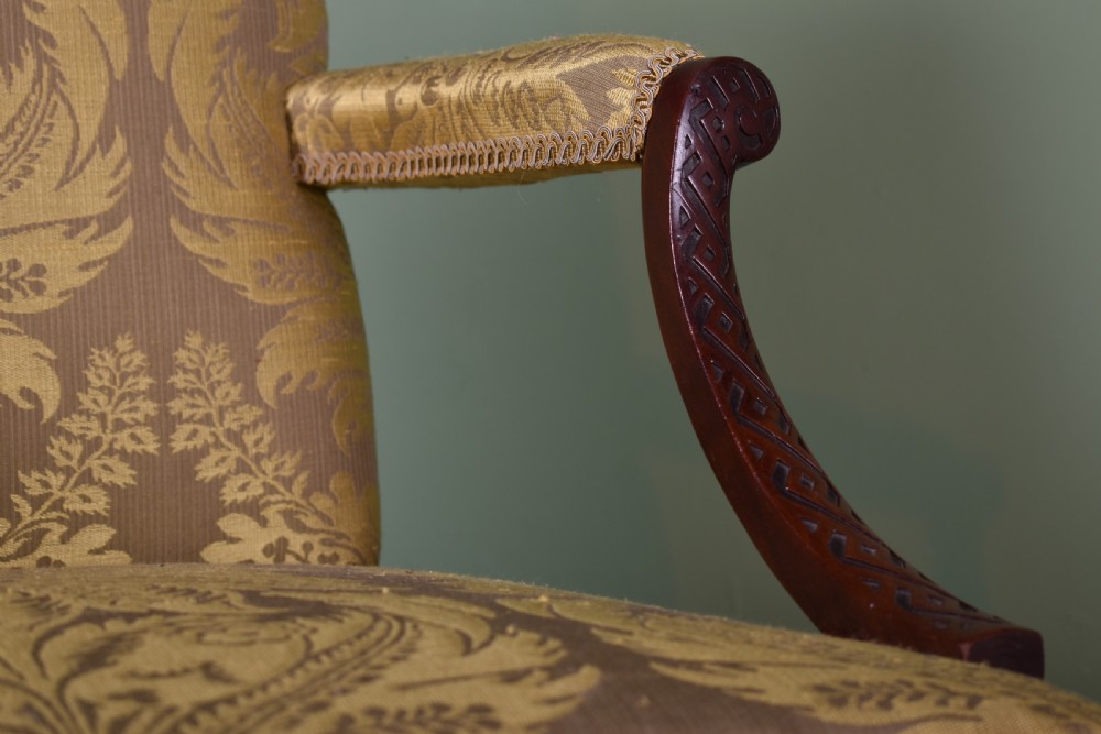 George III Gainsborough Armchair View IV