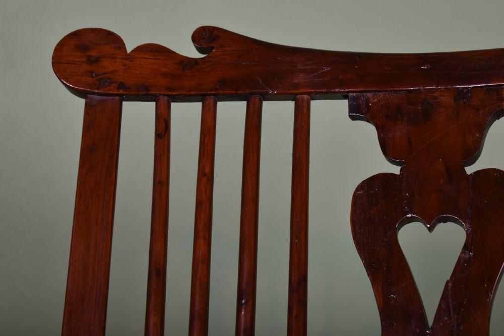 Yew Wood Comb Back Windsor  View III
