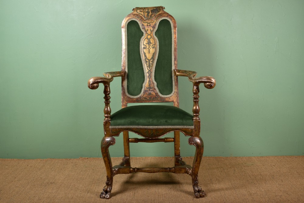 Italian Giltwood Armchair